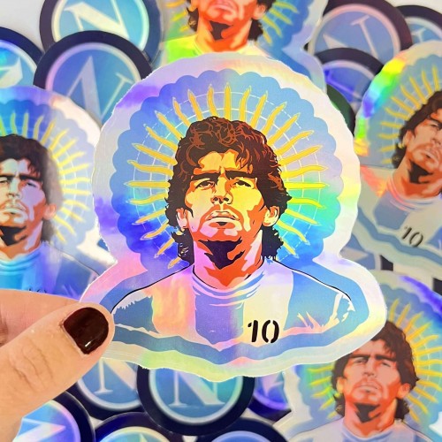 Holographic Stickers with Custom Die Cut Print now online